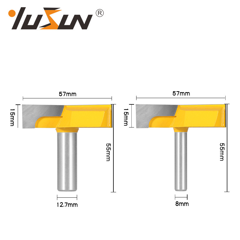 Yusheng clear bottom knife, woodworking milling cutter, large diameter 8 pieces, 1/2 pieces, Angle cutter, slotting cutter, bottom scraping cutter, flat bottom cutter Application Scenario