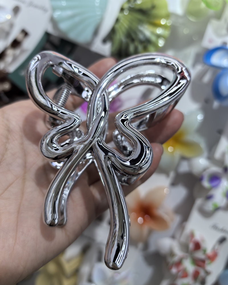 新款外贸塑料抓夹盘发鲨鱼夹外贸发饰塑料头饰