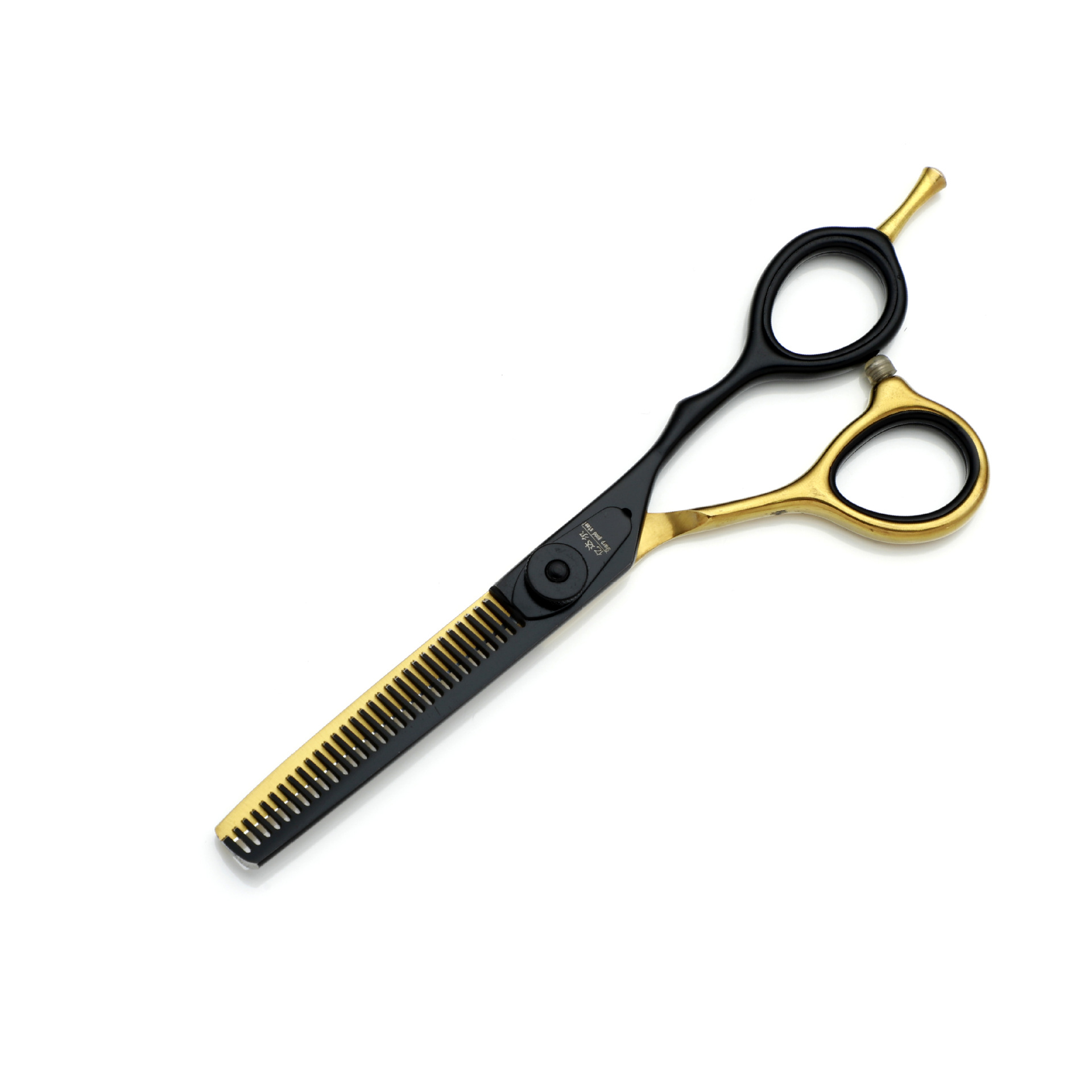 Black Gold Hair Scissors, Amazon Bestseller 5.5-inch hair scissors, color flat scissors, teeth scissors set for small hair Item Picture