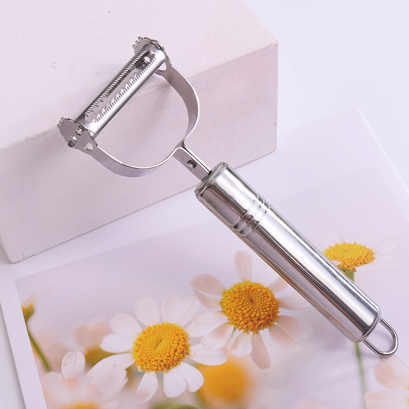 Processing and customizing stainless steel peelers, peelers, kitchenware, fruit peels, peeling knives, shreds and peels full figure