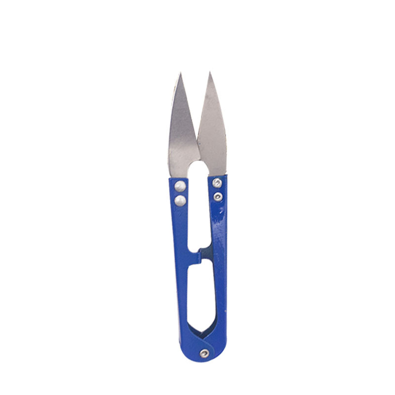 Wholesale U-shaped yarn shears, trimming shears for home use, needle and thread head shears, cross-stitch thread shears, paper-cutting fishing line shears for home use undefined