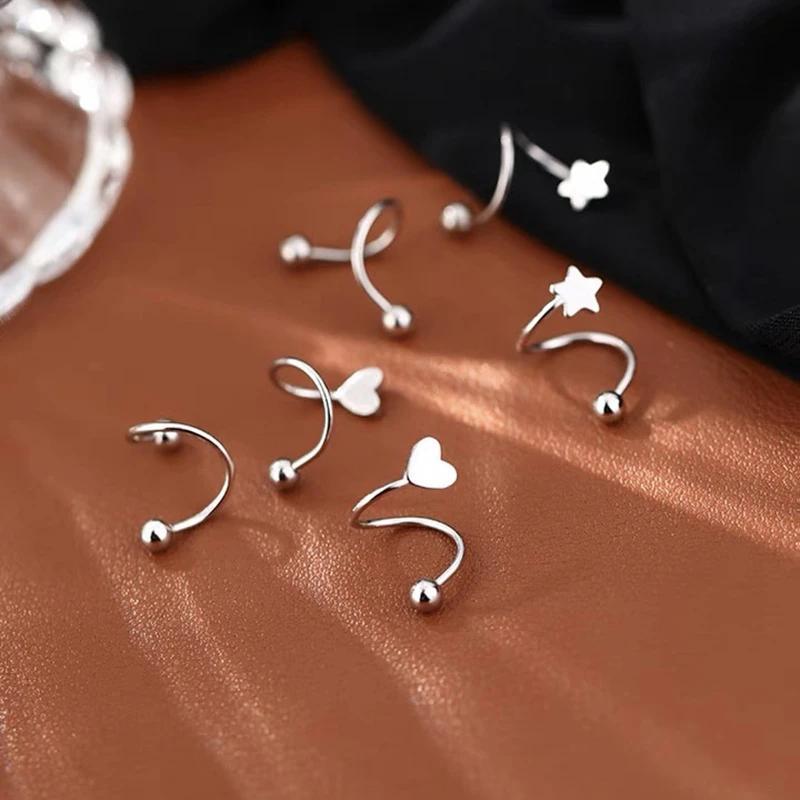 Zhao Liying's same spring stud earrings for women, no need to remove them for sleep, ear piercings, ear rings, niche design, fashionable and versatile earrings Application Scenario