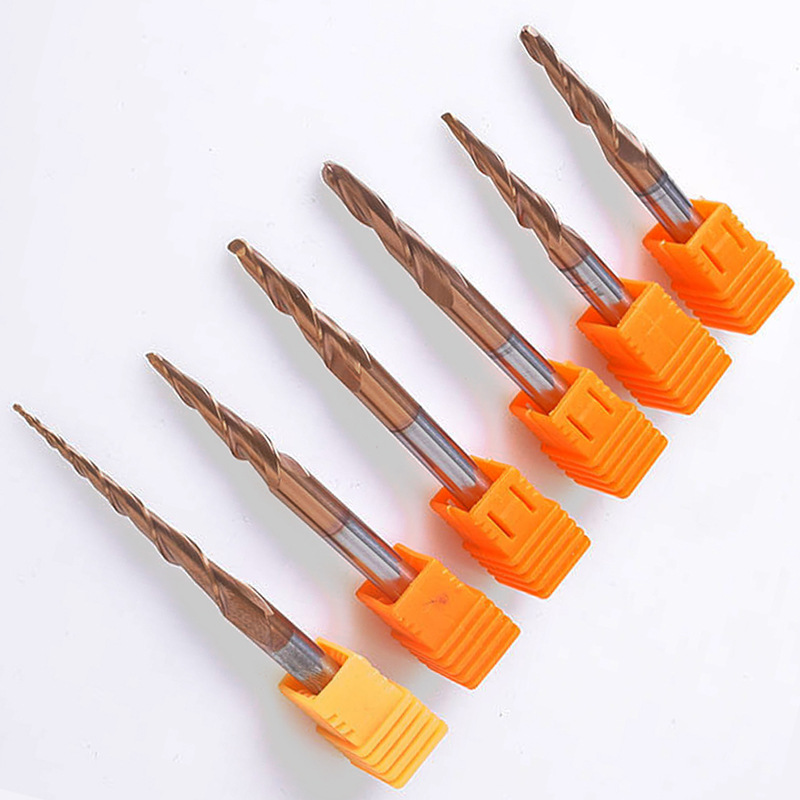 Wangrui 55-degree coated cemented carbide 3D embossed engraving tool for wood, aluminum and copper CNC tools Specification drawing