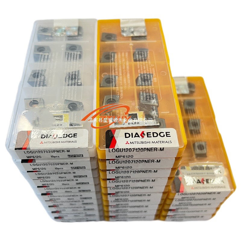 LOGU1207020PNER-M chip breaking groove MP6120 Mitsubishi genuine blade LOGU1207020PNER-L full figure