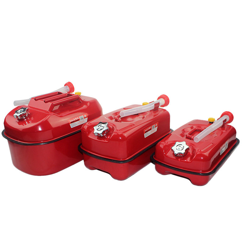 伟海胜通用碳钢加工定制铝盖卧式油桶5L10L便携式油桶备用油箱储备油箱油桶