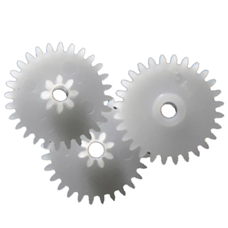 The reduction gear is a 0.5 module double-layer, double-row and double-row gear with overlapping teeth of 16/18/20/21/22/24/26/28 Item Picture