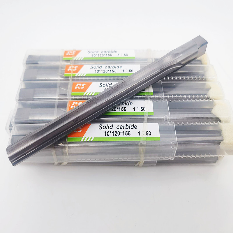1:50 taper reamer tungsten steel solid carbide conical reamer 3, 4, 5, 6, 8, 10, 12 in stock manufacturer details Picture