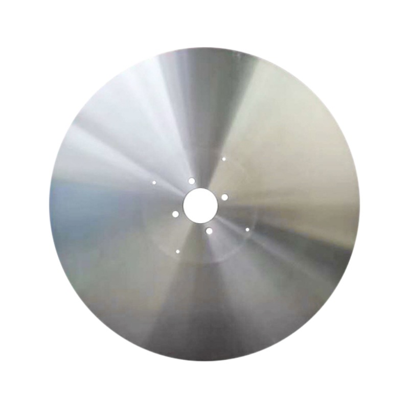 Slitting flat round blades, cutting bundling strips, bundling machine blades, cutting round blades, pipe cutting machine blades, fabric cutting machine blades Item Picture