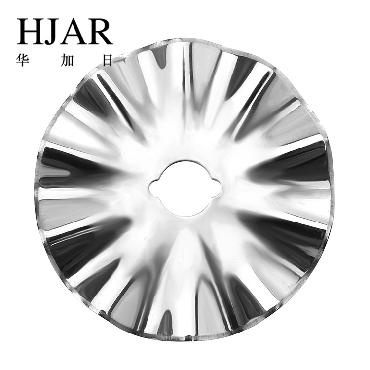 45mm roller blade for cutting wavy lace, paper and fabric, rotating circular blade for sewing and patchwork, wavy blade undefined
