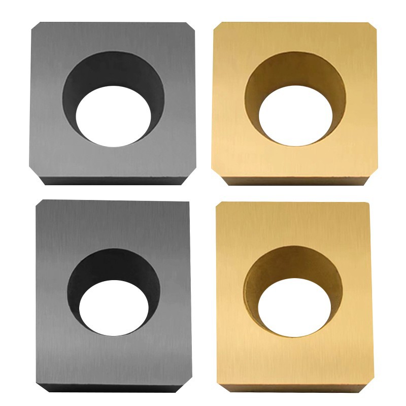 Corn milling inserts SPHW120408, SPGW120408, XPHW1504PPR, yellow, black, uncoated full figure