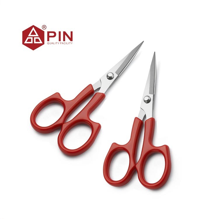 Wholesale of PIN cross-stitch scissors, stainless steel embroidery scissors, upturned thread cutting and sewing small scissors details Picture