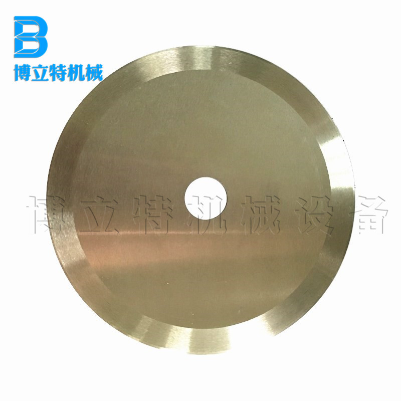 Factory direct sales of non-woven fabric slitting circular blades, high-speed fabric cutting machine, slitting machine blades, butterfly-shaped circular blades Application Scenario
