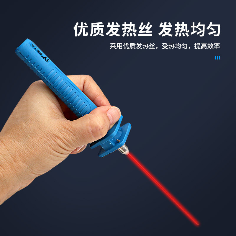 Foam cutting pen, cutting knife, hot melt pen, KT board cutting magic tool, electric heating pen, extruded polystyrene board cutting, kindergarten environmental creation Specification drawing