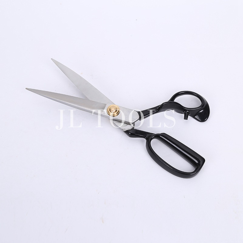 Daji Clothing Scissors, leather cutting, fabric sample cutting, elbow and upturned head, 10-inch tailor, door store, cutting bed, lathe, sewing details Picture