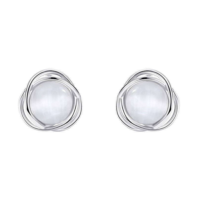 Sweet and gentle, Planet pearl stud earrings for women, unique and high-end, simple and elegant, fashionable earrings Item Picture