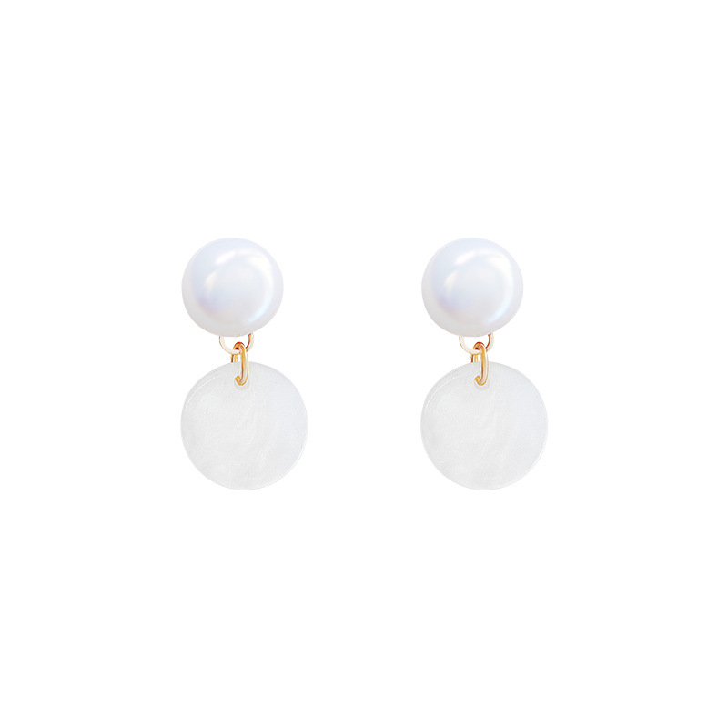 Niche design sense, high-end light luxury pearl earrings, cold style, quality stud earrings, 925 silver needle earrings, Yiwu accessories Item Picture