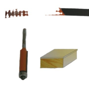 Tiancheng industrial-grade edge trimming tools, woodworking tools, milling cutters, double-edge milling cutter series, premium grade Specification drawing
