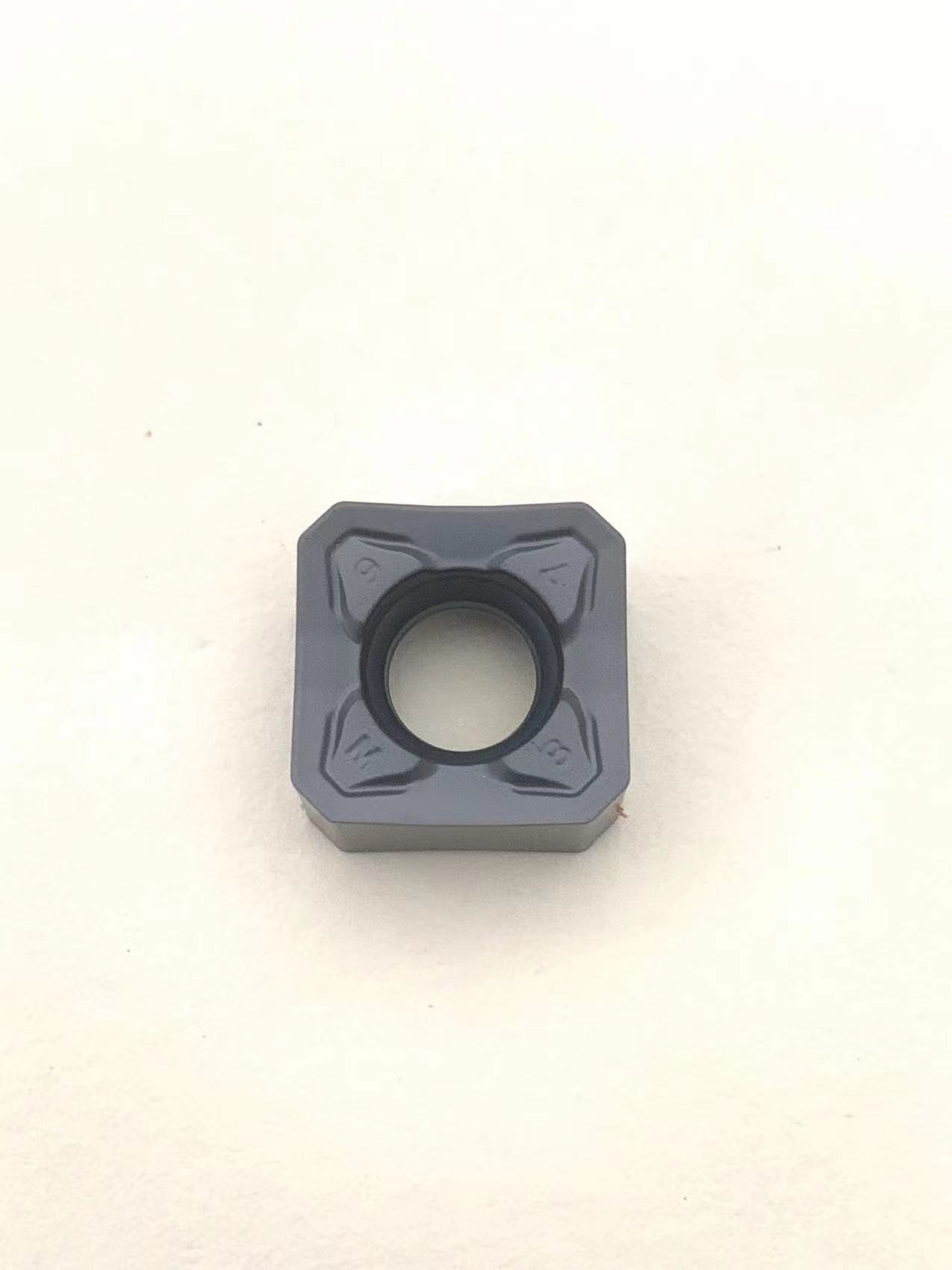 45-degree SNMU1206ANSN face milling cutter grain stainless steel die steel cast iron double-sided fast feed CNC milling cutter blade full figure