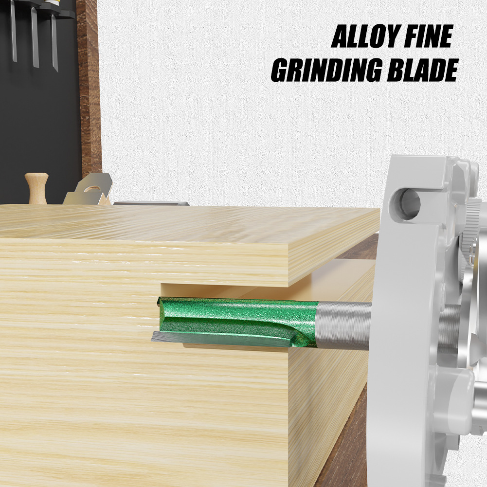 8 double-edge straight knife grooving knives, 3-25mm straight knife tungsten steel knife heads, edge trimming machine knife heads, export knife heads for foreign trade details Picture