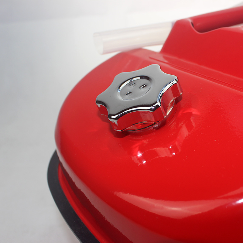 伟海胜通用碳钢加工定制铝盖卧式油桶5L10L便携式油桶备用油箱储备油箱油桶产品图