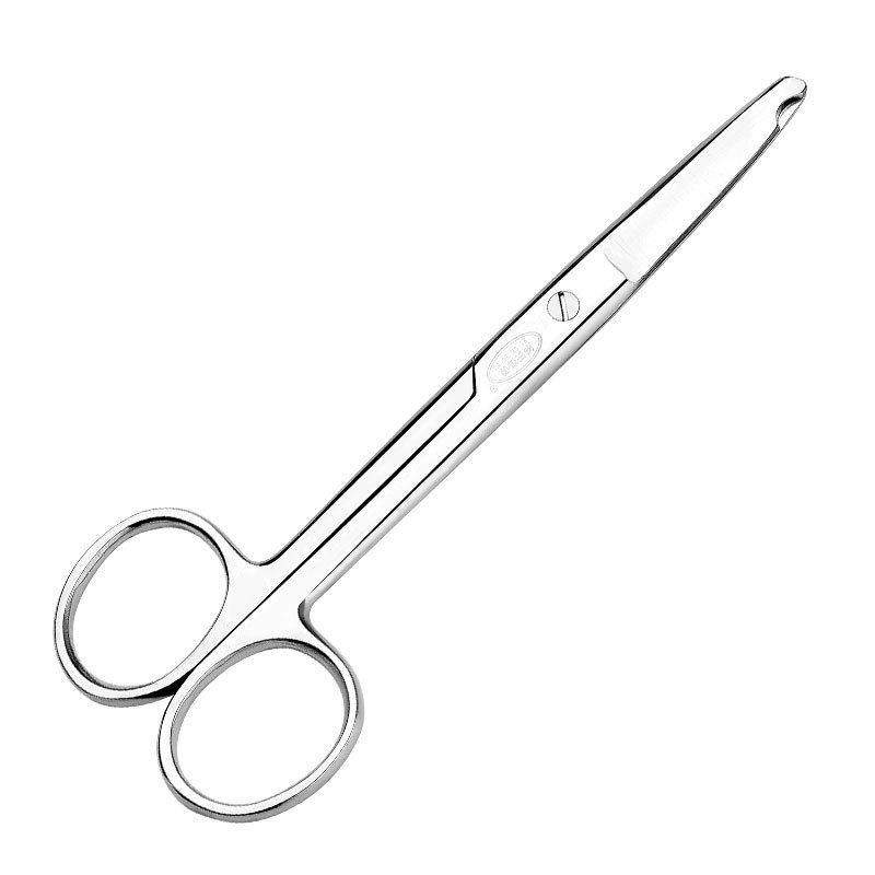 Medical stainless steel suture remover, crescent shears, fine medical aesthetic, surgical double eyelid suture removal shears Item Picture
