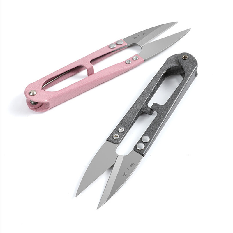TB-448 Zhang Xiaoquan Spring Yarn Scissors, Cross-stitch Scissors, Clothing scissors, Thread Scissors, sewing Scissors, U-shaped scissors full figure