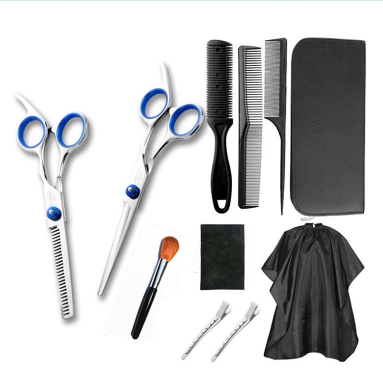 Wholesale of special tool sets for children and families in hair salons, such as hairdressing scissors, bangs, straightening teeth, hair cutting and thinning Item Picture