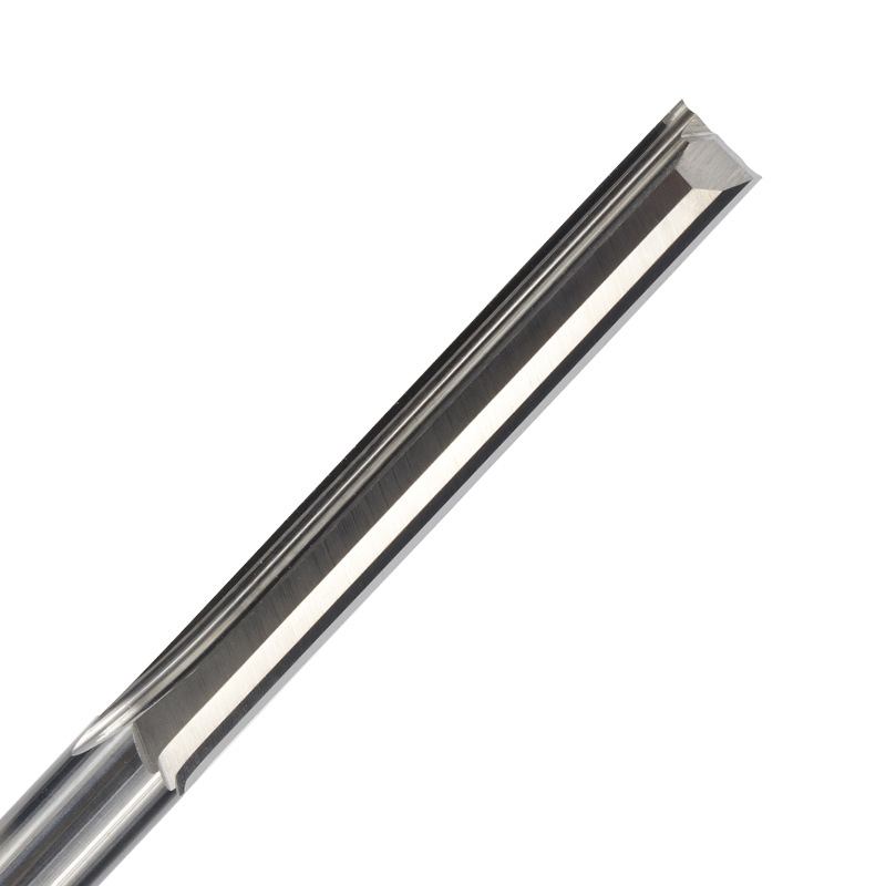 Cross-border best-selling 6mm double-edge straight slot milling cutter, straight cutter density board cutting cutter, woodworking CNC engraving machine tool Item Picture