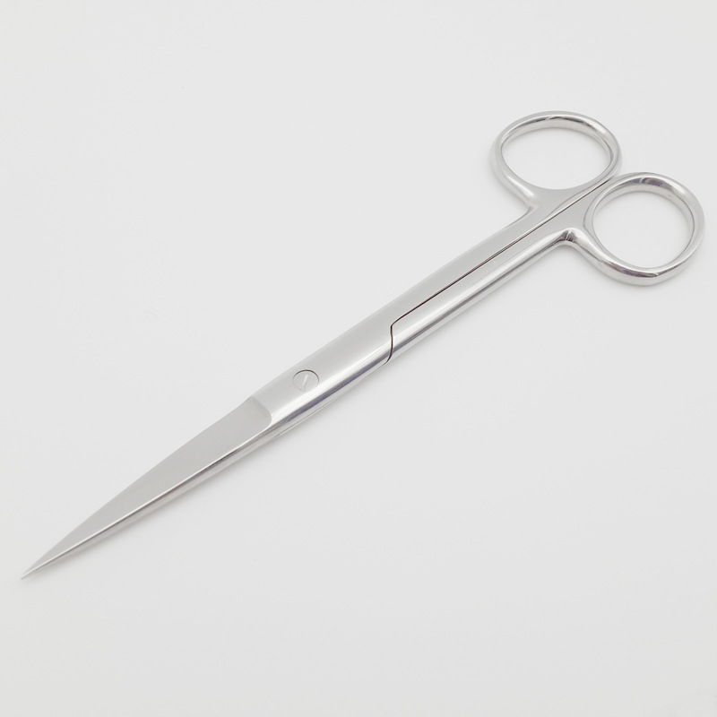Stainless steel surgical scissors, medical scissors, ophthalmic scissors, nurse scissors, eyebrow shaping surgery, household 10cm, 14cm, 16cm Item Picture