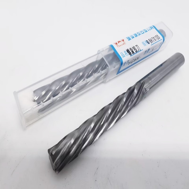 Extended tungsten steel machine reamer spiral straight groove YG6X solid carbide reamer 3-20*100H7H8 manufacturer details Picture
