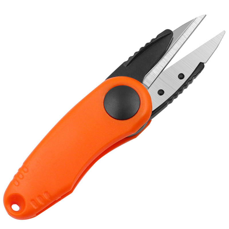 Folding fishing scissors, stainless steel fishing lines, lead shears, horse line shears, fishing gear wholesale, fishing supplies details Picture