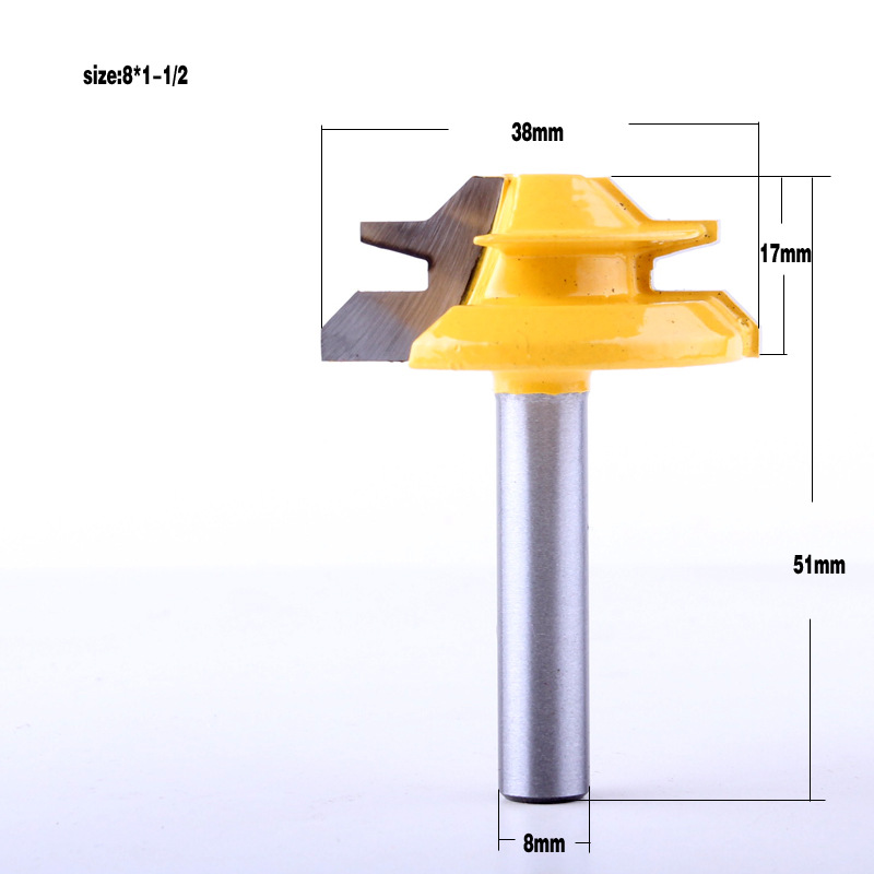 1/2 Crown woodworking tools, panel splicing knives, wood milling cutters, high-end 45° 45-degree mortise and tenon cutters, line cutters, right-angle cutters undefined