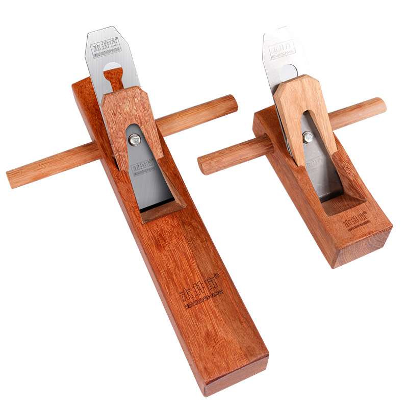 "Mu Jing Fang Woodworking Plane, Old Carpenter's Tools Collection, Hand planer, Hand Creation, Hand Creation, wood planer, woodworking planer, repair, Jin Ye. Item Picture