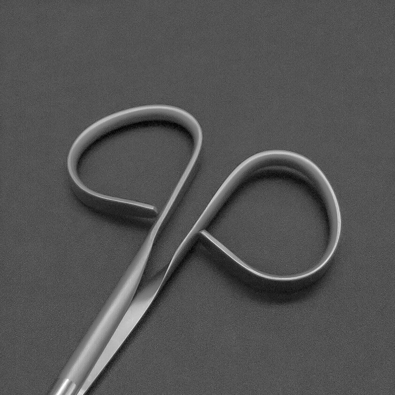 Twist-handle eye dissection shears, round blunt head separation shears, small blunt tissue shears, plastic and aesthetic double eyelid surgical instruments Application Scenario