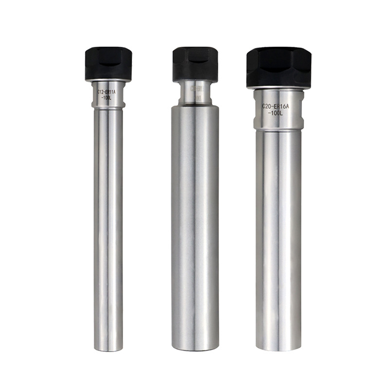 Guangjie hardened precision extension rod ER8, ER11, ER16 drill bit tool straight shank extension rod connecting rod tool holder type A Item Picture