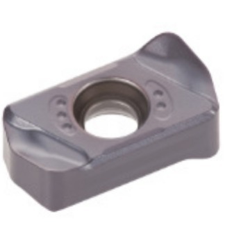 Tecolo milling insert LNMU0303ZER-MJ-AH8015 with double-sided 4-tip chip-breaking grooves Specification drawing