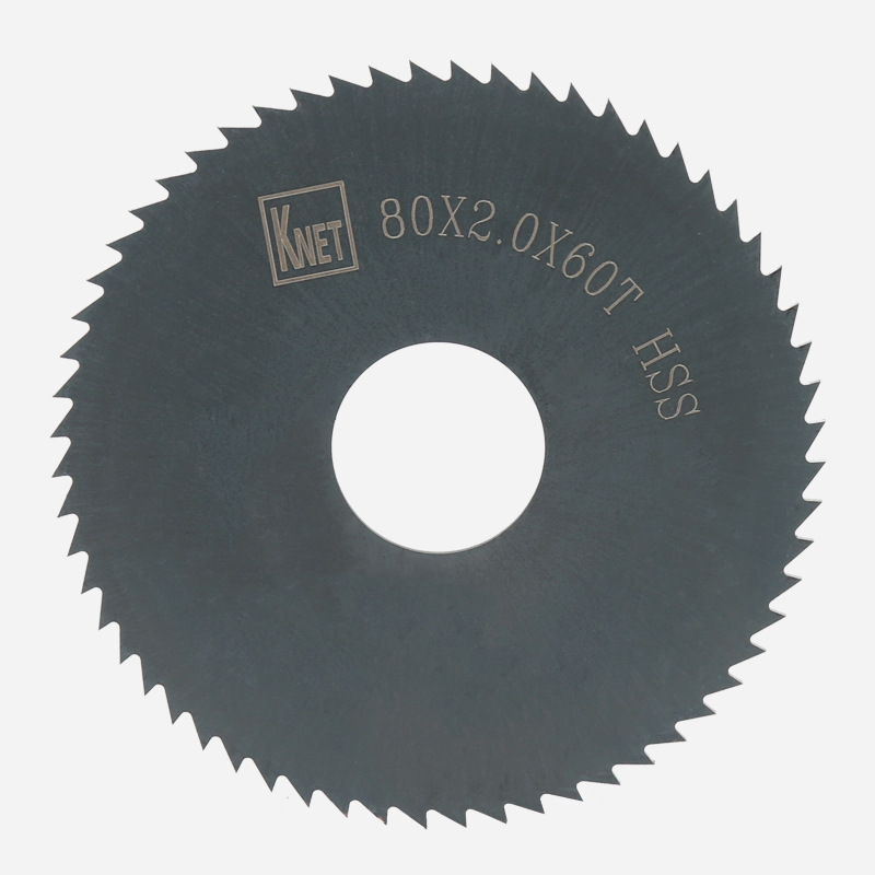 High-speed steel saw blades, KNET black nitrided cut milling cutter hardening saw 30-200, machine metal circular saw blades Item Picture