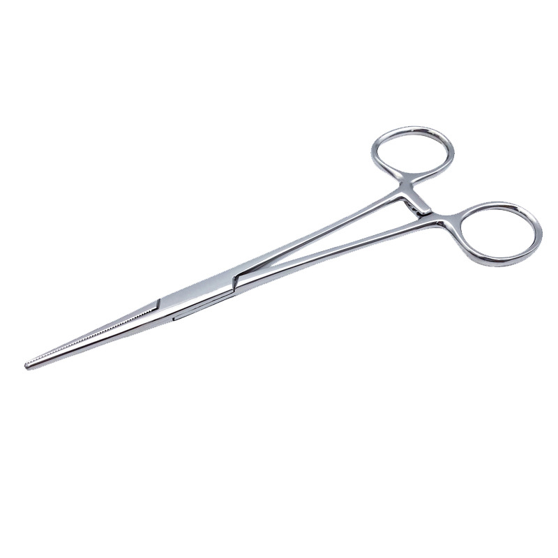 Medical hemostatic forceps, straight head stainless steel elbow, surgical clips, pet-specific hair-pulling forceps, surgical suture needle holder Item Picture