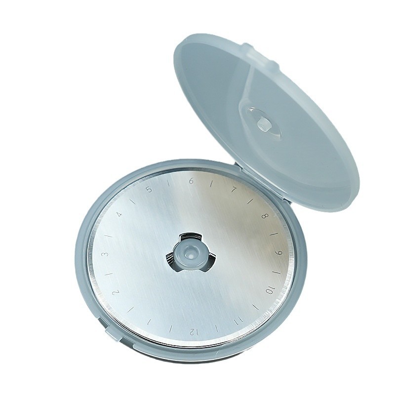 45mm roller knife SK5 rotary cutting knife, roller knife blade, circular blade manufacturer directly supplies fabric cutting circular roller knife blades Item Picture