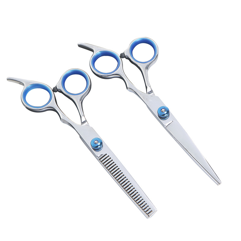 Stainless steel hairdressing scissors, professional hair clippers for barbers, bangs clippers, household hair clippers, factory supply, can be processed Item Picture