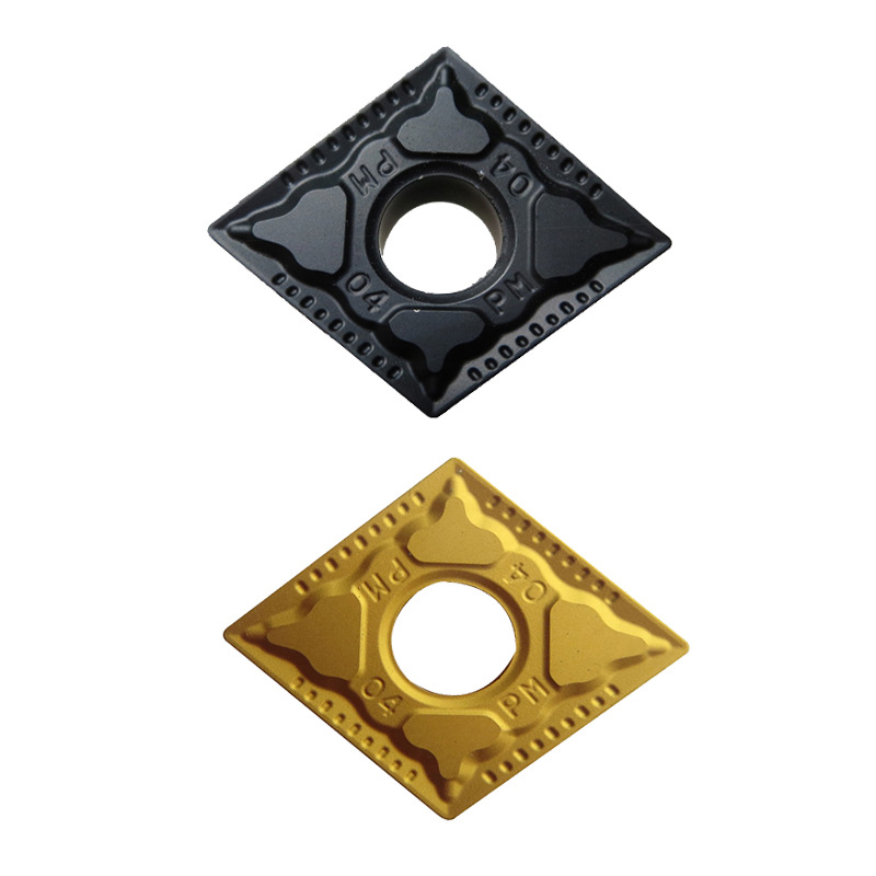 Diamond-shaped CNC inserts CNMG120408-PM, special chip-breaking and wear-resistant turning tool grains for steel parts CNMG120404-PM Item Picture