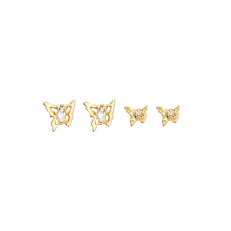 Star-shaped stud earrings for women, with a unique and distinctive design, simple and versatile, elegant and retro earring set, and small and delicate ear care accessories Item Picture