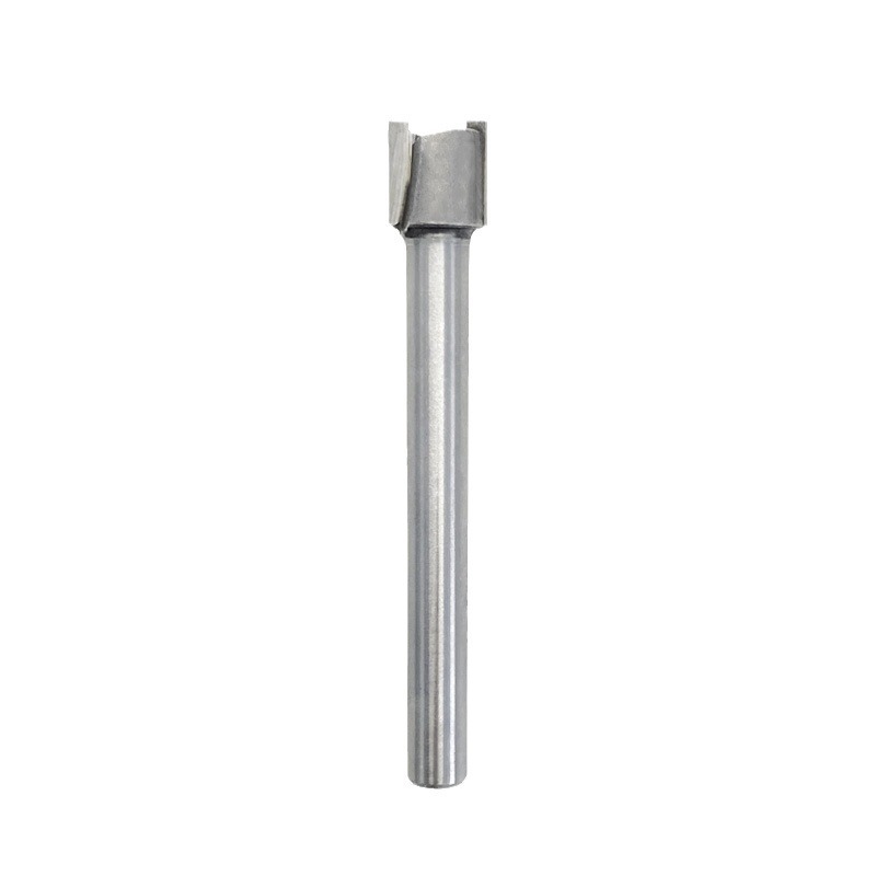 8-handle tenon knife quartz sand double-edge straight knife bevel knife extended handle straight slot milling cutter edge trimming machine woodworking milling cutter Item Picture