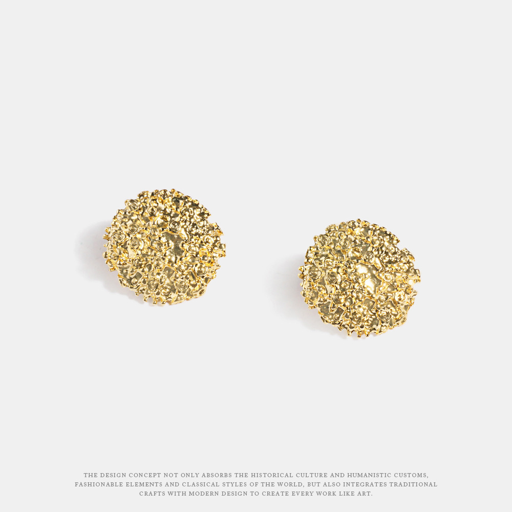 European and American trend fashion irregular geometric earrings fashion style earrings factory direct sales cross-border e-commerce full figure