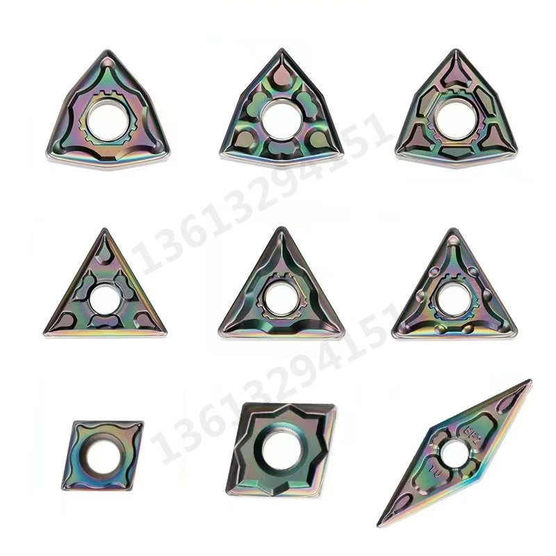 45-degree SNMU1206ANSN face milling cutter grain stainless steel die steel cast iron double-sided fast feed CNC milling cutter blade Item Picture