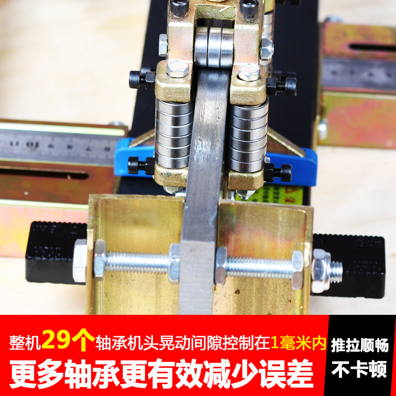 Aiwei sturdy manual tile cutting machine, tile push knife 800, 1000, 1200 laser floor tile cutting machine details Picture