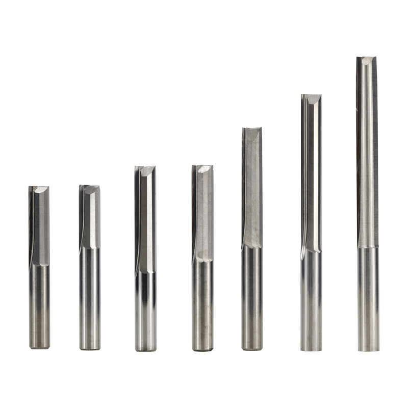 Cross-border best-selling 6mm double-edge straight slot milling cutter, straight cutter density board cutting cutter, woodworking CNC engraving machine tool Specification drawing