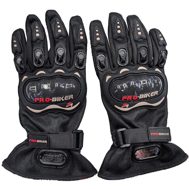 191118 guantes de carreras de dedos largos casos de protección guantes de motocicleta ciclismo deportivo guantes de casco duro bicicleta individual guantes de dedos completos details Picture