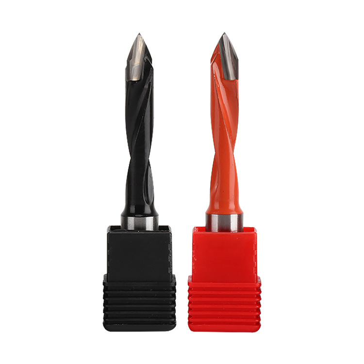 Woodworking drill bits, hard alloy through-hole drills, hole opening and drilling drill bits, forward and reverse rotary row drilling machines, punch press rotary cutting tools Item Picture