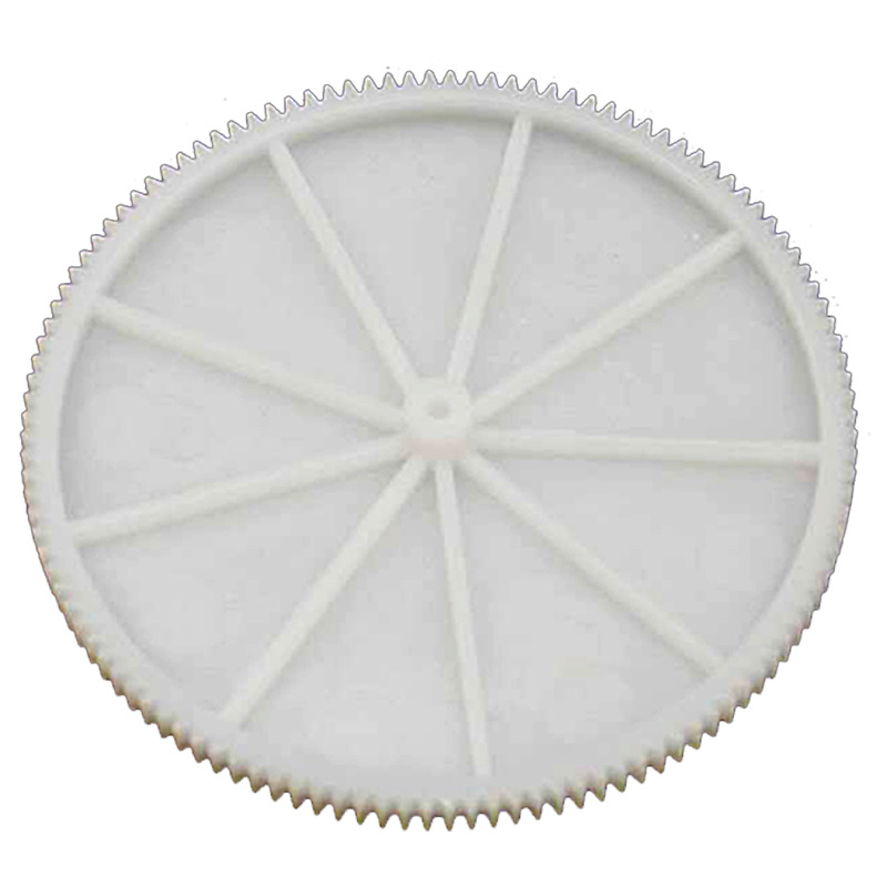 Five 120-tooth 0.5 module plastic gears with an inner diameter of 2mm, single-layer straight tooth plate 1202A large gears for toys Item Picture